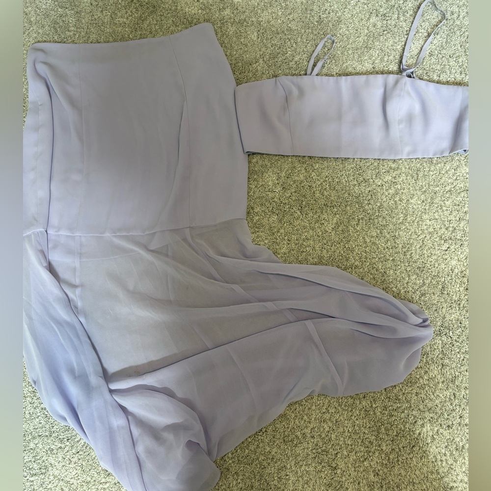 Fame and Partners Lavender Two Piece Dress